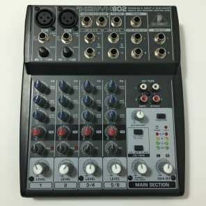 Behringer 802 8-Input 2-Bus Mixer XENYX EQ | Reverb Canada