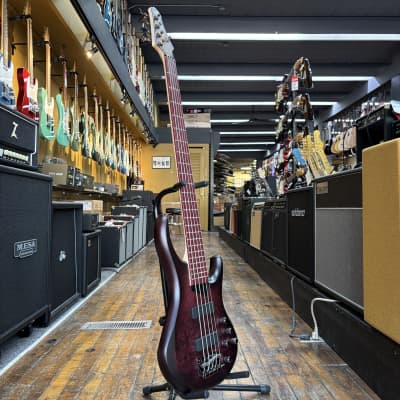 MTD Kingston AG-5 Andrew Gouché Signature 5-String Bass Smoky Purple Satin image 5