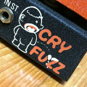Pearl CF-1 Cry Fuzz 70s Orange/black with original | Reverb