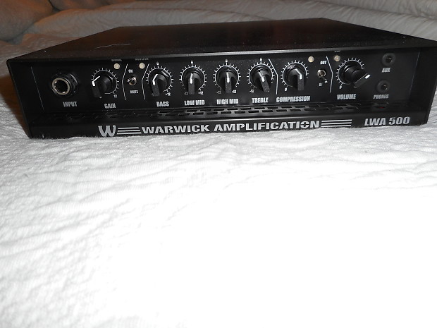 ベース WARWICK LWA500 Warwick LWA500 500 Watt Light Weight Bass Amplifier Head LWA