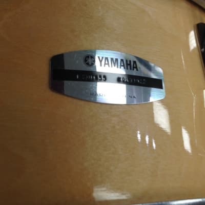 Yamaha Stage Custom Birch 5pc Drum SHELL PACK - Natural Wood set image 9