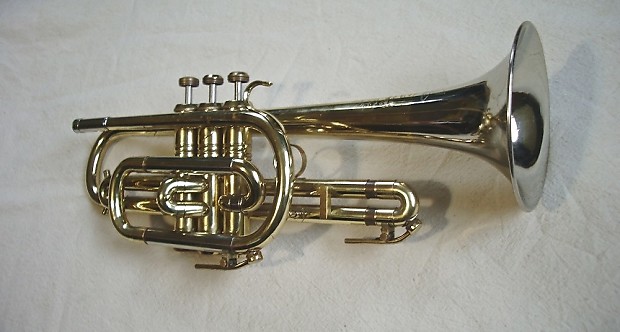 Vintaghe Kris Kratt Huttl Germany Cornet | Reverb