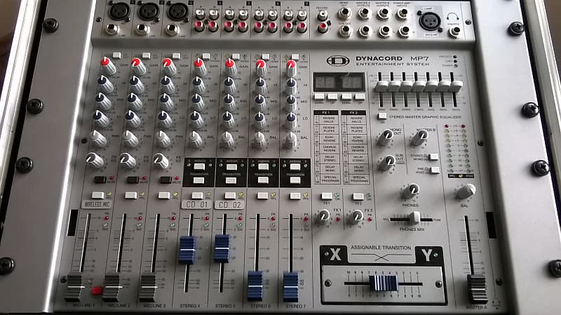 動作◯ DYNACORD パワードミキサー MP7 ダイナコード　ミキサー DYNACORD MP-7 パワードミキサー | courage office