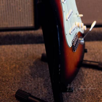 Xotic XSC-1 S-Style Lightly Relic'd  Electric Guitar - 3 Tone Sunburst Finish & Roasted Flame Maple Neck #2332 image 5