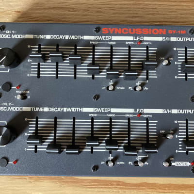 Behringer Syncussion SY-1 - Gearspace