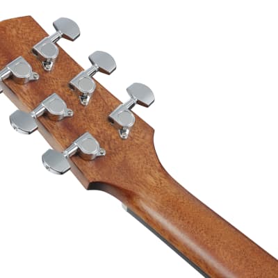 Ibanez AAD50TCB Advanced Acoustic Guitar - Transparent Charcoal Burst image 9