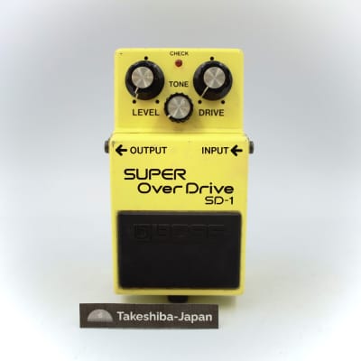 Boss SD-1 Super Overdrive 1981 - 1988 Made In Japan | Reverb