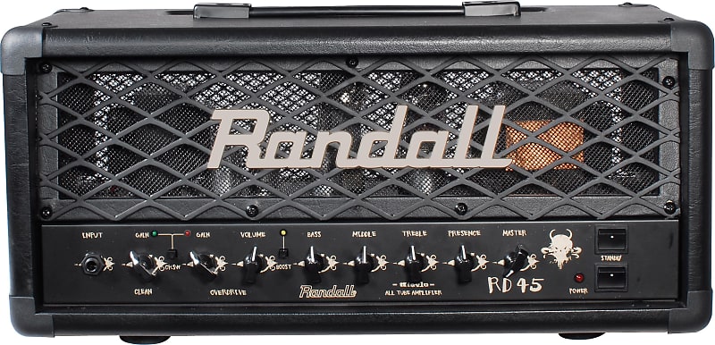 Randall Diavlo RD45H 2-Channel 45W All Tube Guitar Amp Head with Speaker Emulated Output image 1
