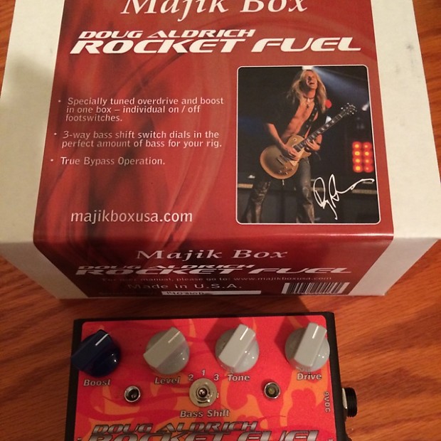 Doug Aldrich Rocket Fuel Pedal 5th Anniversary Launch