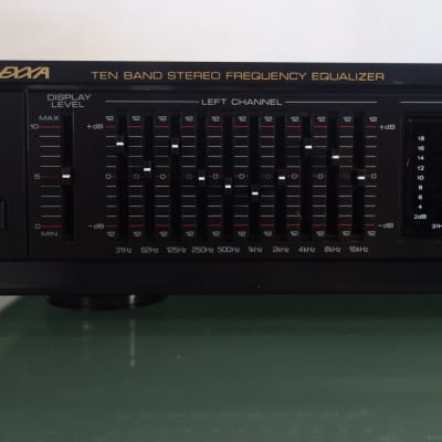 GenEXXA 10 Band Stereo Frequency Equalizer 31-9082 - spectrum analyzer + IMX Expander égaliseur image 6