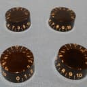 4 NEW BLACK SPEED KNOBS FOR GIBSON WASHBURN OTHERS GUITARS