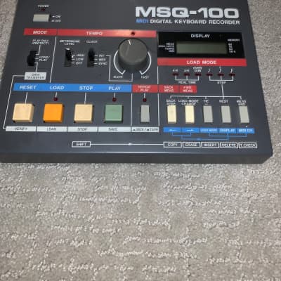 Roland MSQ-100 Digital Keyboard Recorder Old School Sequencer MIDI + SYNC image 1