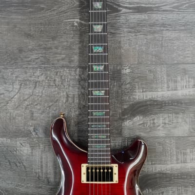 AIO Wolf W400 Electric Guitar - Red Burst image 3