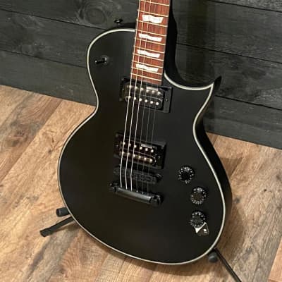 ESP LTD EC-256 Satin Black Electric Guitar | Reverb