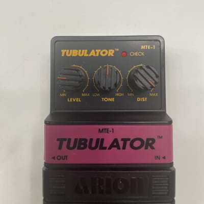 Arion MTE-1 Tubulator Overdrive Vintage Guitar Effect Pedal image 2