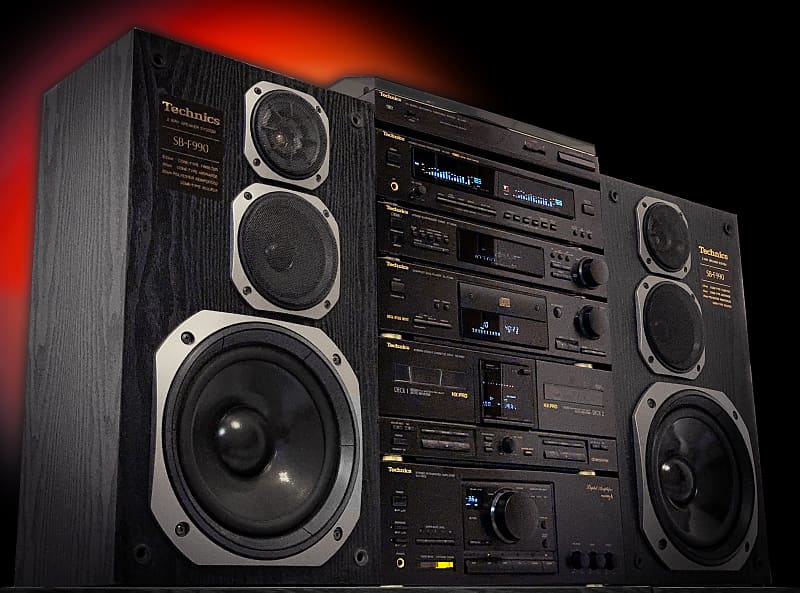 スピーカー Technics Hi-Fi SPEAKER SYSTEM Technics Hi-Fi Stereo (1988)