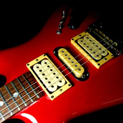 LADO Condor 1 1981 Crimson Red Burst. Very Rare. Only 100 made. Handmade. High Quality. Superb Play image 12