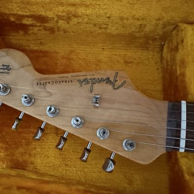 Fender American Vintage '62 Stratocaster 2000s - Sherwood Green image 8