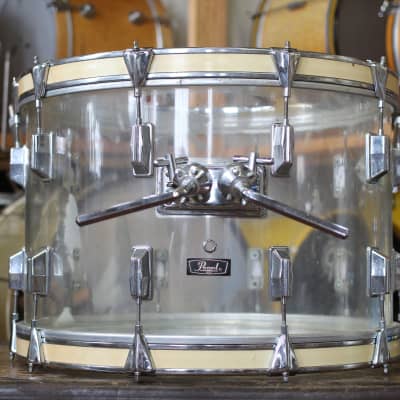 1970's Pearl Crystal Beat in Clear Acrylic 14x22 16x16 10x14 9x13 image 3