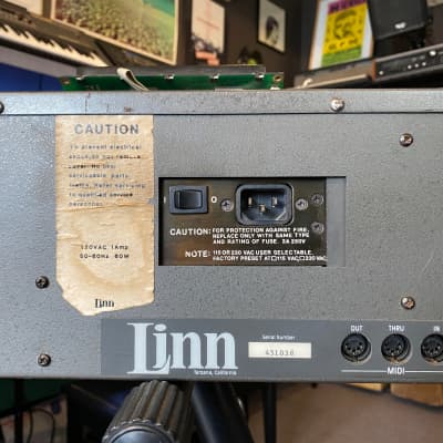 Linn 9000 Digital Drum Machine / MIDI Recorder Vintage 1980s Forat Refurbished image 7