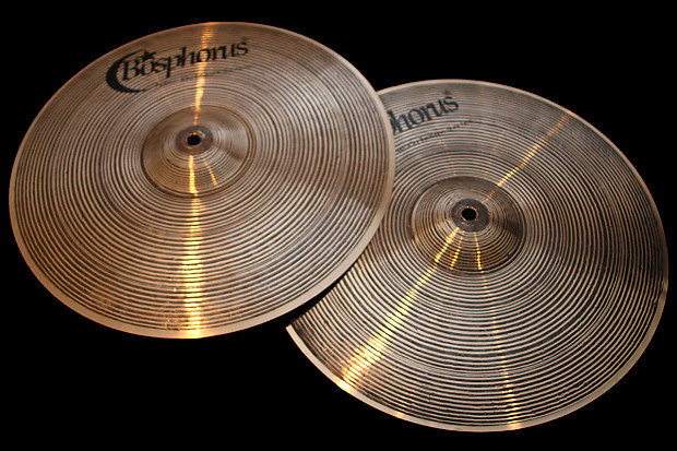 Bosphorus 14" New Orleans Series Hi-Hat Cymbals (Pair) image 1