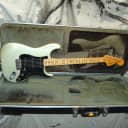 Vintage 1979 Fender 25th Anniversary Stratocaster Silver with Case