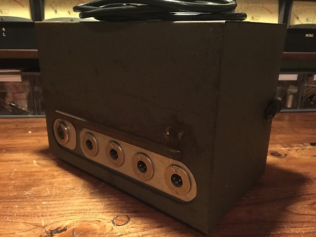 Vintage RCA OP-7 Tube Broadcast Location Console Mixer