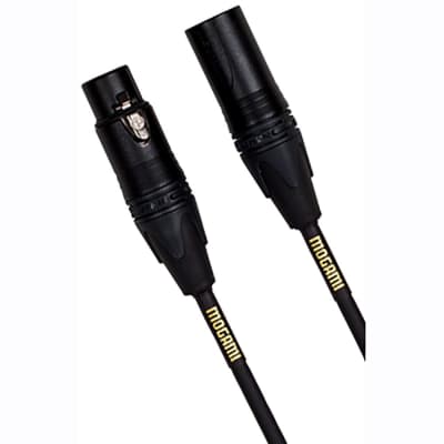 Mogami GOLD STAGE-50 XLR-Female to XLR-Male XLR Microphone Cable with 3-Pin, Gold Contacts, Straight image 3