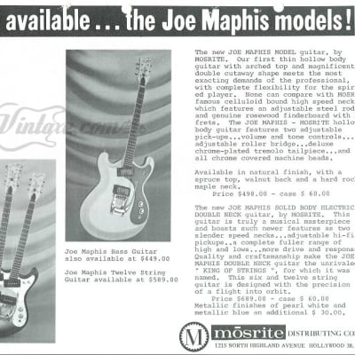 Mosrite ‘Joe Maphis’ Style Double Neck 1966 Blue image 15