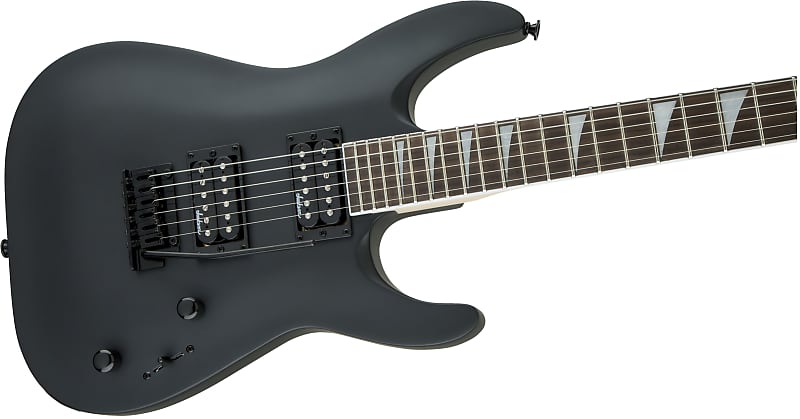 Jackson JS22 Dinky Arch Top Electric Guitar, Satin Black image 1