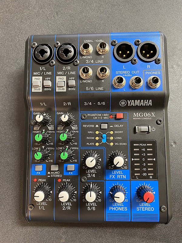 Yamaha  MG06X image 1