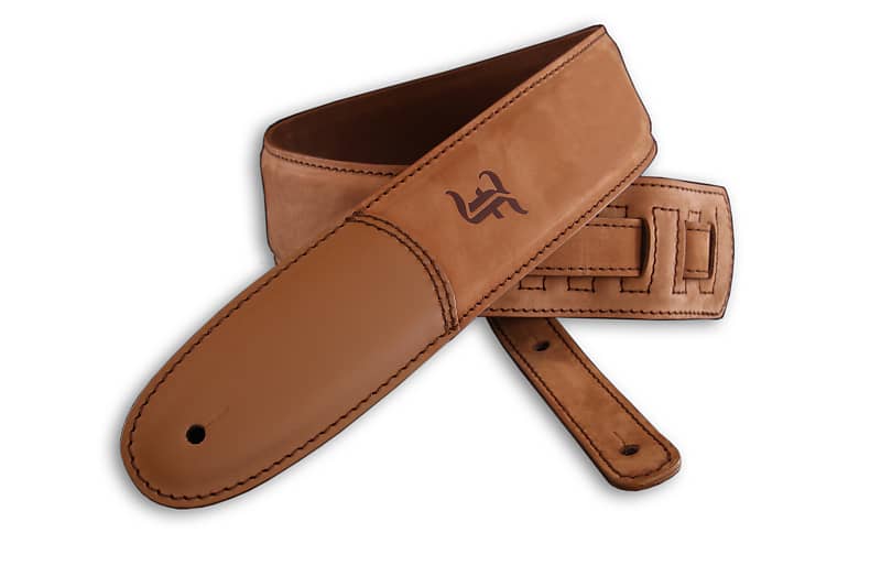 Furch Tan Leather Guitar Strap | Reverb