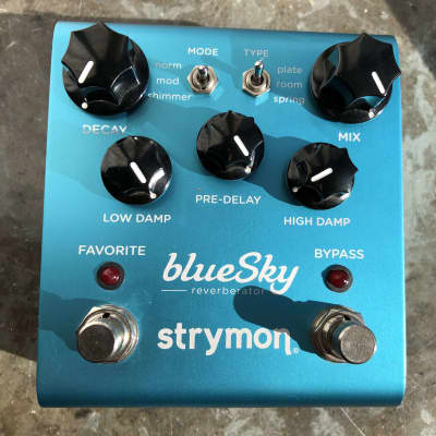 Strymon Blue Sky Reverberator V2 2022 - Present - Blue image 6