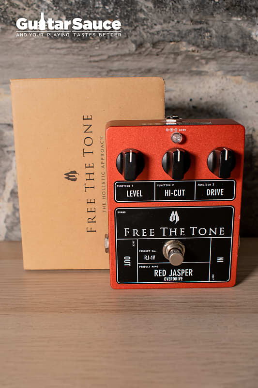 Free The Tone Red Jasper Overdrive RJ-1V Used (cod.286UP)