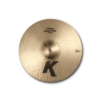 Zildjian 20 Inch K Custom Dark Crash Cymbal K0979 642388314166 image 2