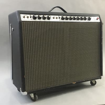 Super Rare Pearl PFT101 “Duo Reverb” 1980 Twin Reverb Clone Black Tolex Natural Relic 100 Watts Solid State MIJ Made in Japan image 3