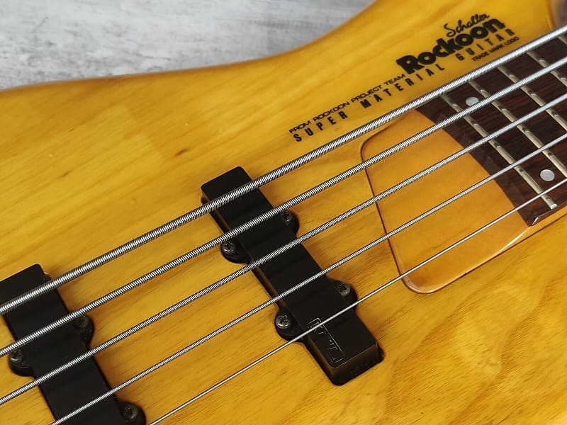 1989 Rockoon Japan (by Kawai) RB-855S 5-String Bass (Natural) | Reverb