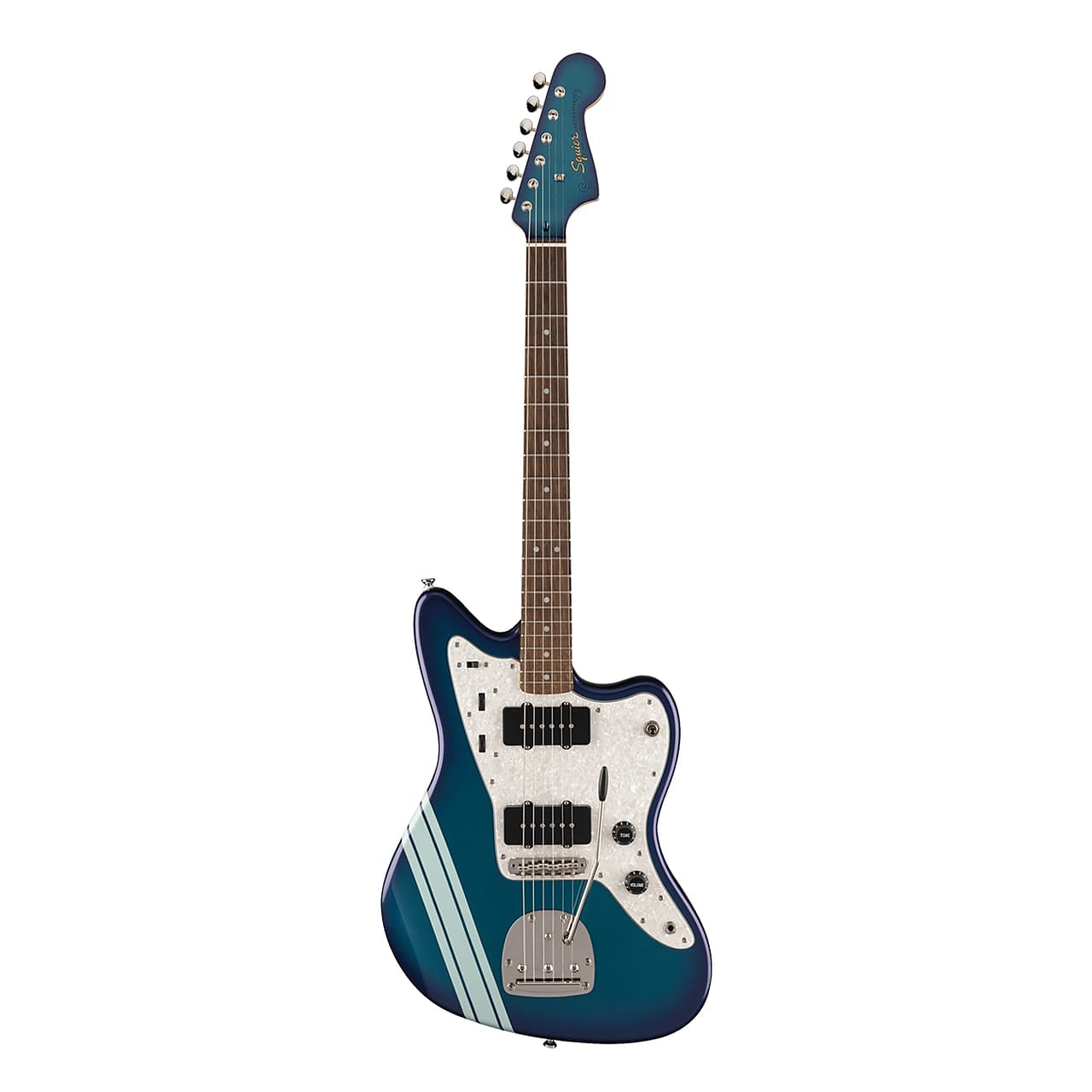 ギター SQARE21 Squier FSR Jazzmaster in competition burgundy and matching