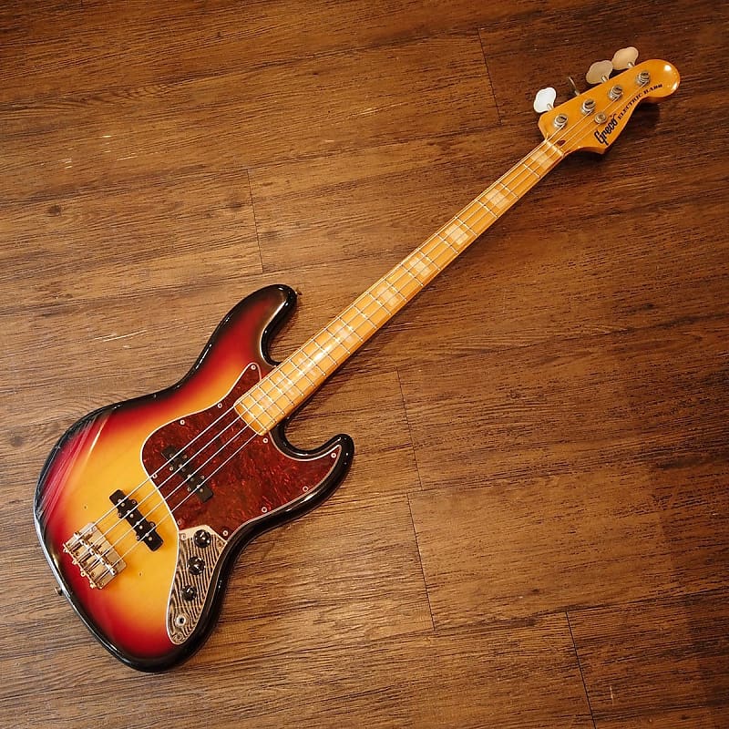 Greco Electric Bass Jazz Bass 1976 Sunburst Japan vintage -GrunSound-b438-  | Reverb Italia