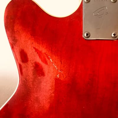 Fender Coronado XII 1966 candy apple red rare SPECIAL 12 string guitar image 6