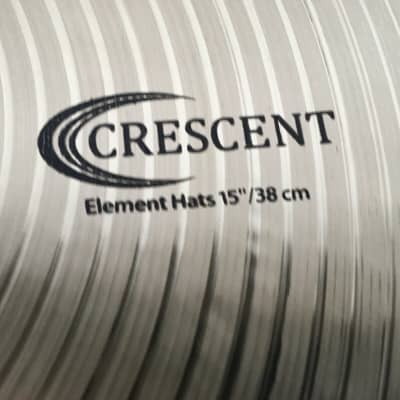 Sabian Crescent Element 15" Hi Hat Cymbals/Model # EL15H/New image 7