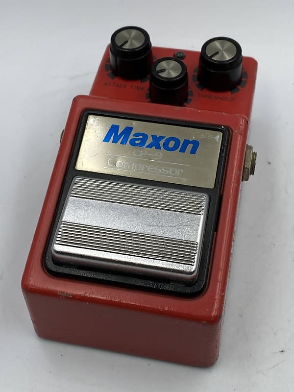 Maxon CP-9 Compressor '80s Vintage MIJ Guitar Effect Pedal Made in Japan