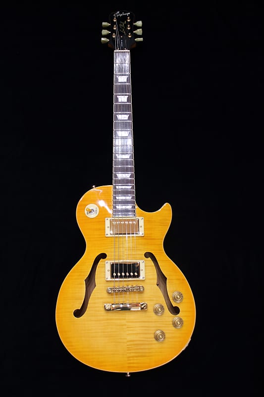 Epiphone Les Paul Florentine 2002 Lemon Burst | Reverb