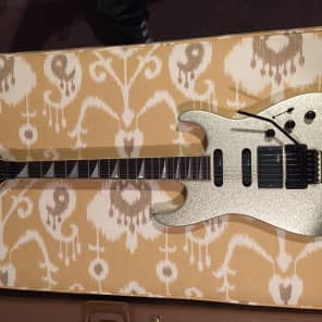 Charvel-Jackson 375 1C Shredder 80s Silver-gold Flake | Reverb