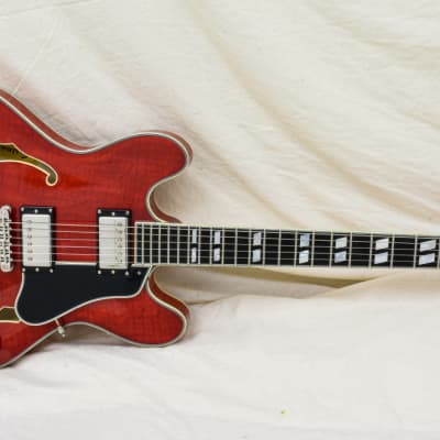 Eastman T486 Semi Hollow Thinline - Red (s/n: 2349) image 5