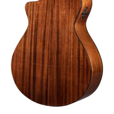 Breedlove Wildwood Pro Concerto CE Acoustic Electric Guitar, Suede Burst image 6