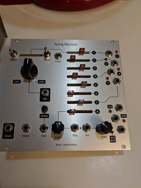 Music Thing Modular Turing Machine fully expanded | Reverb Music Thing Modular Turing Machine fully expanded | Reverb