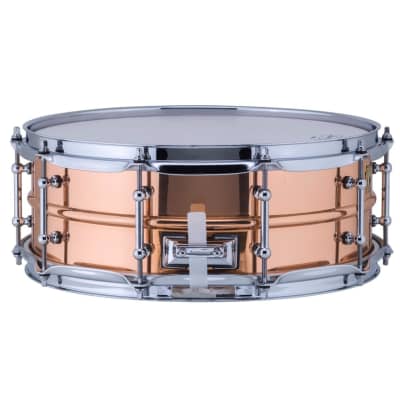 Ludwig LC660T Copper Phonic 5"x 14" Smooth Shell Snare Drum with Tube Lugs image 3