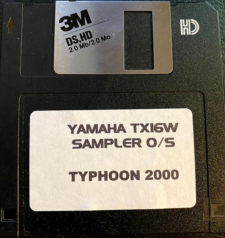 Yamaha TX16W Typhoon 2000 Operating System Boot Disk image 1