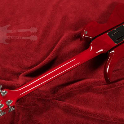 B.C. Rich Mockingbird Legacy ST with Floyd Rose Transparent Red image 13